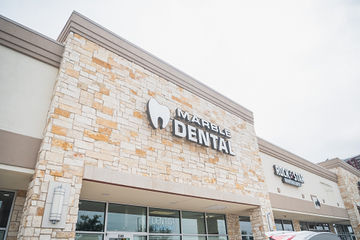 Angled shot of Marble Dental McKinney