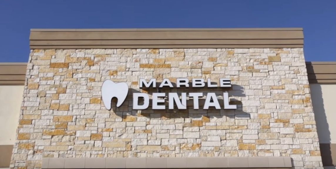 Outside view of Marble Dental McKinney