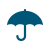 Animated umbrella icon