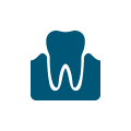 Animated teeth and gumd icon