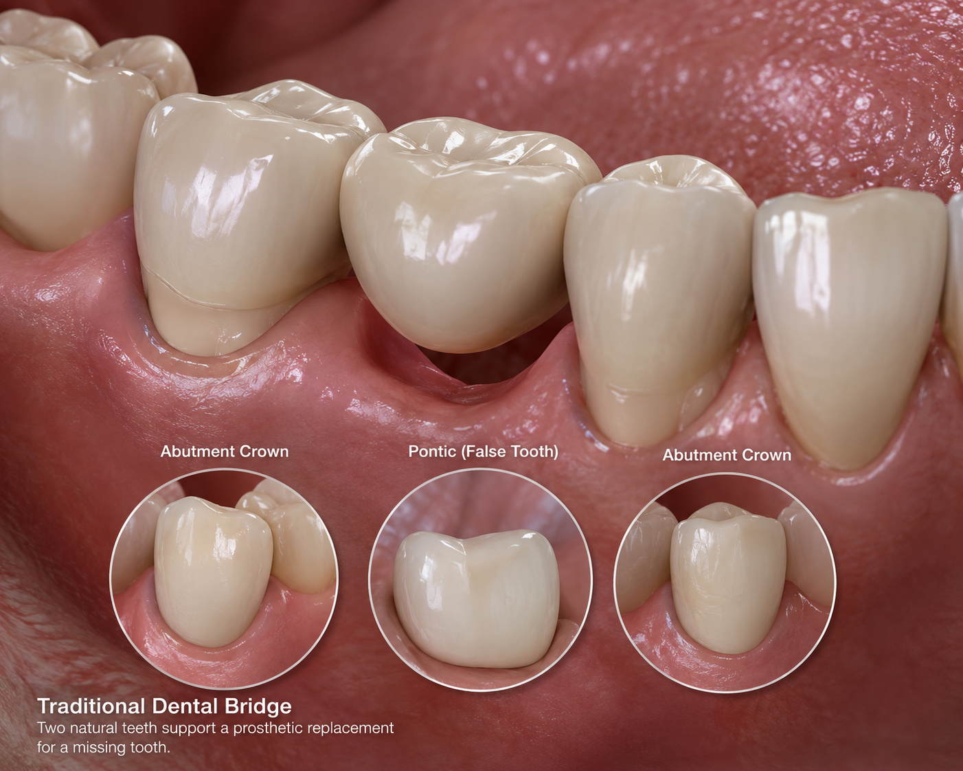 Traditional Dental Bridge Cost